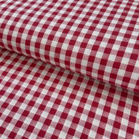 Cotton fabric Brigitte rouge