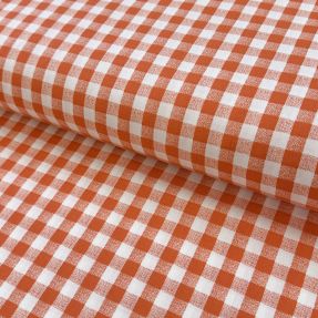 Cotton fabric Brigitte orange