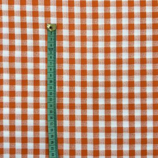 Cotton fabric Brigitte orange