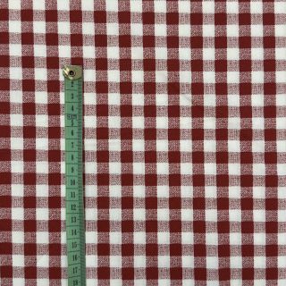 Cotton fabric Brigitte bordeaux