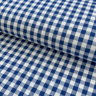 Cotton fabric Brigitte bleu