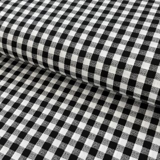 Cotton fabric Brigitte noir