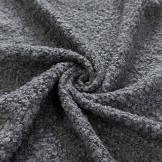 Knit fabrics Bouclette grey