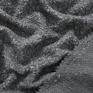 Knit fabrics Bouclette grey