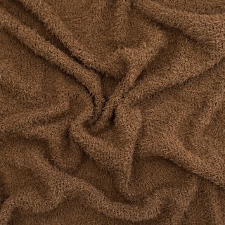 Knit fabrics Paris bouclé brown