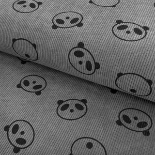 Corduroy STRETCH Cute animals design B