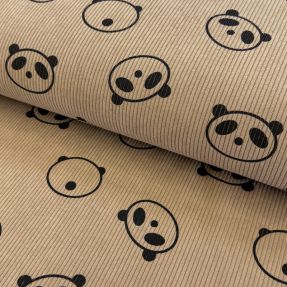 Corduroy STRETCH Cute animals design C