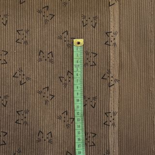 Corduroy STRETCH Cute animals design D