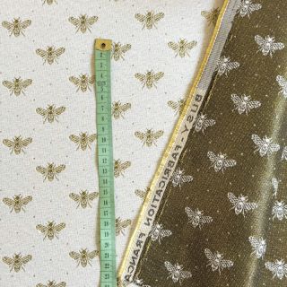 Decoration fabric jacquard Busy blanc