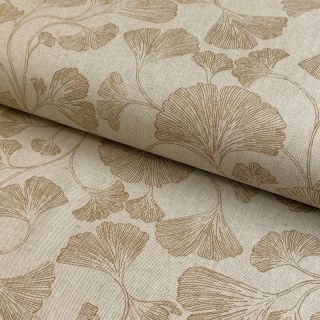 Decoration fabric Linenlook Ginko elegant chic