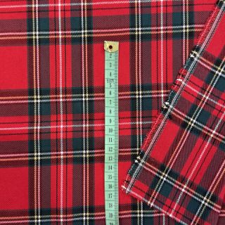 Scottish Check red