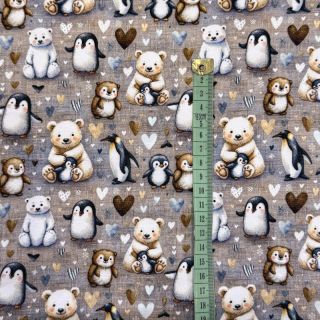 Jersey Pingu and friends design C digital print