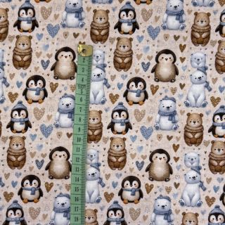 Jersey Pingu and friends design A digital print