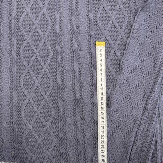 Knit fabrics Jacquard CHAIN steel blue