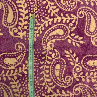 Cotton fabric VOILE BATIK NEW design B violet