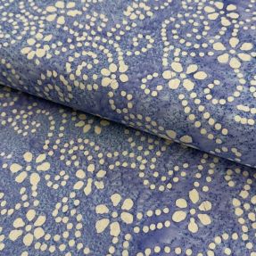 Cotton fabric BATIK NEW design I lavender