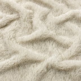 Faux fur LUREX SILVER ecru