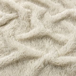 Faux fur LUREX SILVER ecru