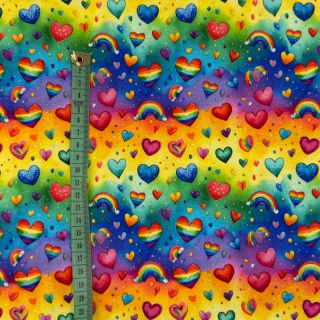 Jersey Rainbow Love design A digital print