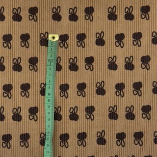 Corduroy STRETCH Small bunny design C