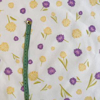 Decoration fabric premium Early Spring Flowers