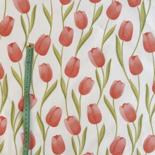 Decoration fabric premium Hand Drawn Tulip