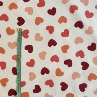 Decoration fabric premium Heart Sprinkle Love