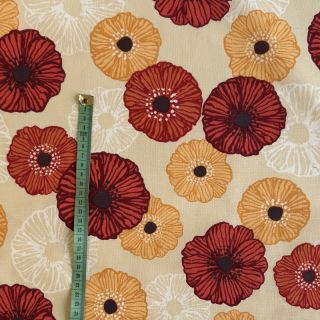 Decoration fabric premium Poppy Flower Joy