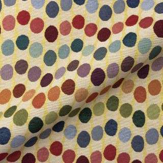 Decoration fabric GOBELIN PREMIUM Graphic Dots Wave