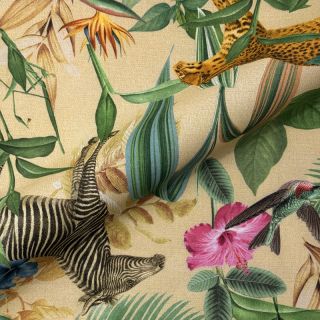 Decoration fabric premium Tropical Jungle Dream digital print