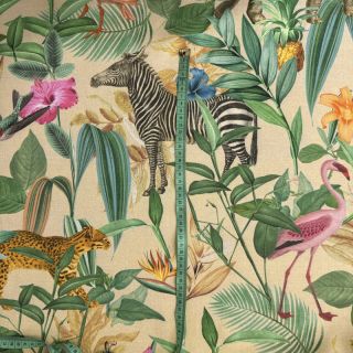 Decoration fabric premium Tropical Jungle Dream digital print