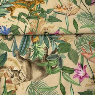 Decoration fabric premium Tropical Jungle Dream digital print