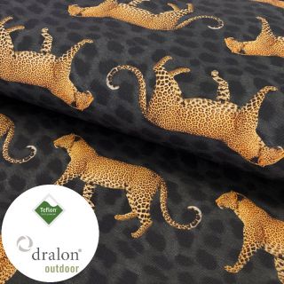 Outdoor decoration fabric teflon LEOPARD PARADE