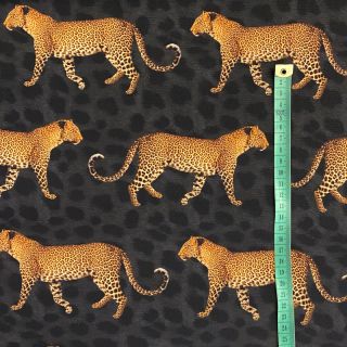 Outdoor decoration fabric teflon LEOPARD PARADE