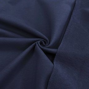 Sweat fabric PREMIUM navy blue