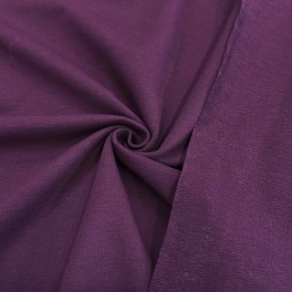 Sweat fabric PREMIUM italian plum