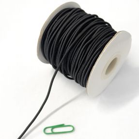 Elastic 2 mm black 40 m