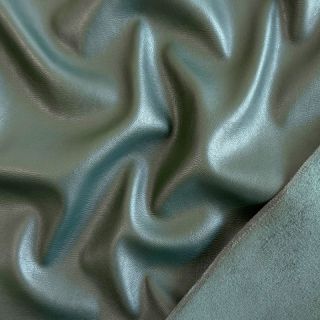 Faux leather SUEDE forest green