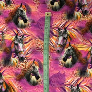 Jersey Fancy Horses digital print