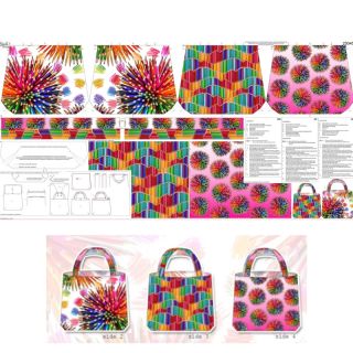 Decoration fabric KIDS BAG Pencil explosion panel