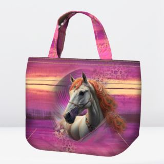 Decoration fabric KIDS BAG Fancy Horses panel