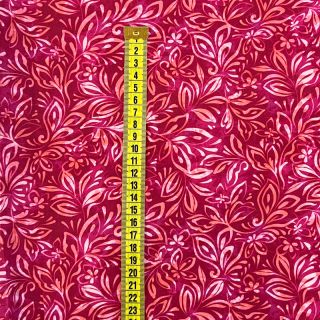 Viscose RADIANCE Moana dark red digital print