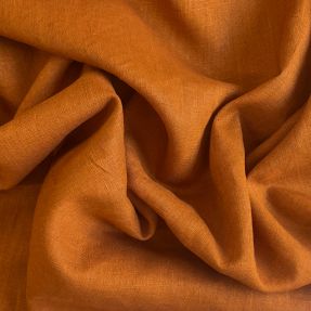 Linen enzyme washed 170 g caramel