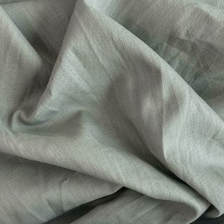 Linen enzyme washed 170 g sage grey