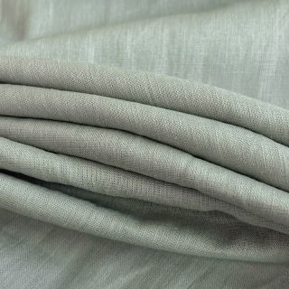 Linen enzyme washed 170 g sage grey