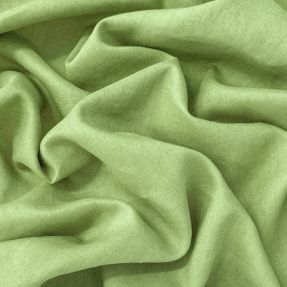 Linen enzyme washed 170 g light green