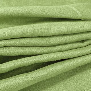 Linen enzyme washed 170 g light green