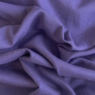 Linen enzyme washed 170 g purple lavender