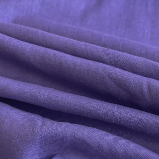 Linen enzyme washed 170 g purple lavender