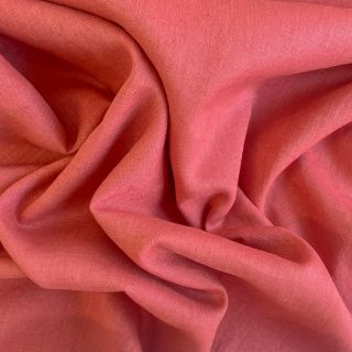 Linen enzyme washed 170 g rose pink